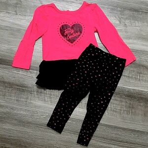 Juicy Couture heart dress and leggings